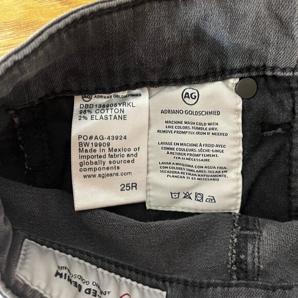 AG Adriano Goldschmied The Legging ankle jeans gray - 25R - Picture 10 of 10